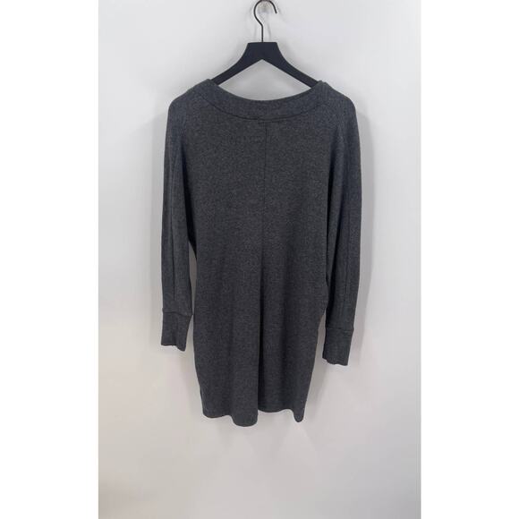 VINCE Grey Cowl Neck Tunic Length Sweater Size Medium - Picture 7 of 7